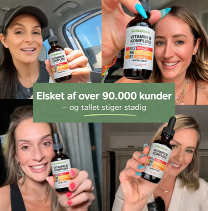 RillaMark™ 5-i-1 Vitamin B Komplex – Daglig Energi & Velvære