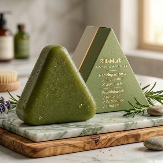 RillaMark™ Urtebaseret Shampoo Bar til Hovedbundspleje