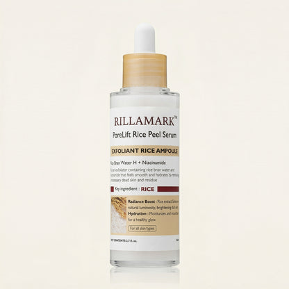 RillaMark™ PoreLift Rice Peel Serum – Synligt Renere Hud på Få Minutter