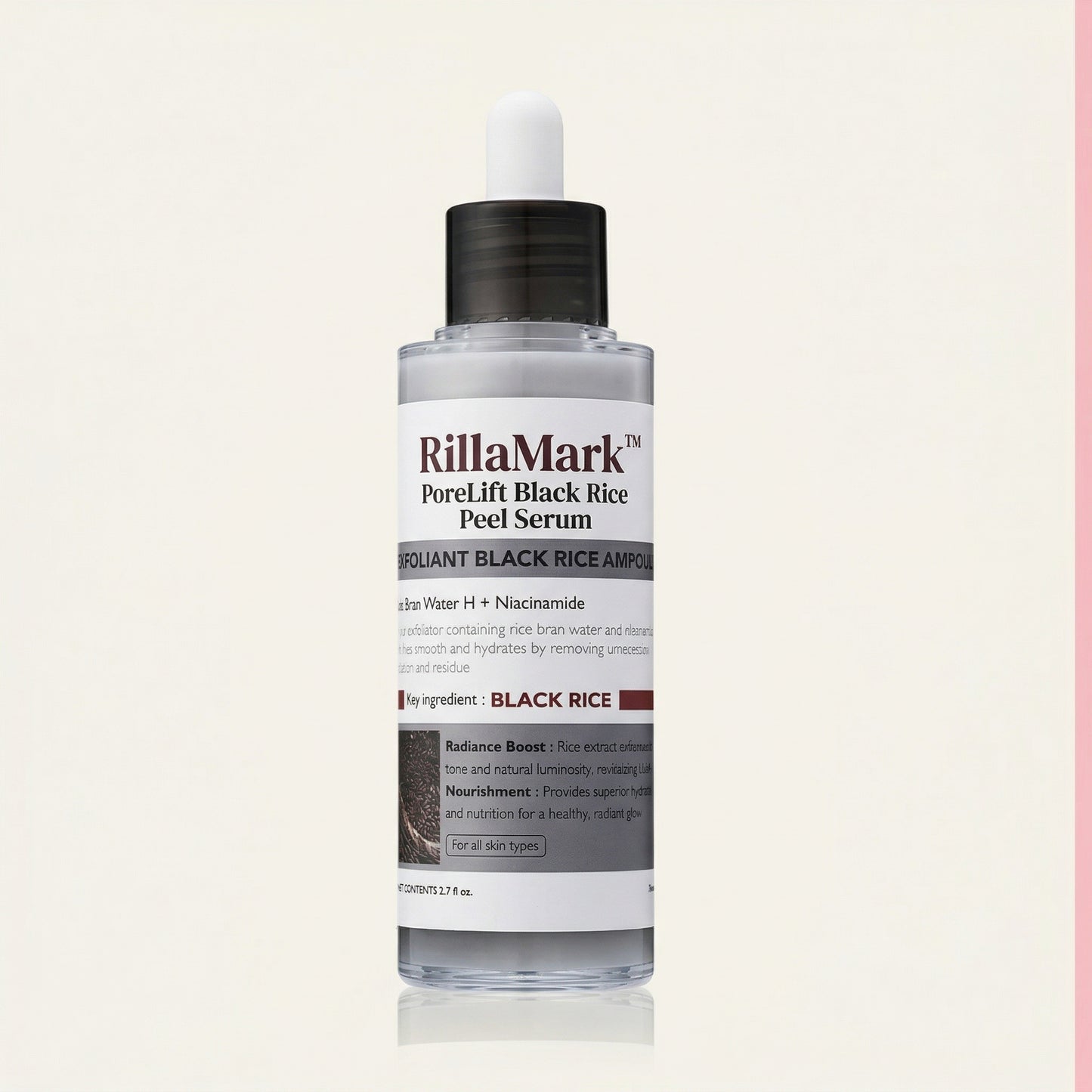 RillaMark™ PoreLift Rice Peel Serum – Synligt Renere Hud på Få Minutter